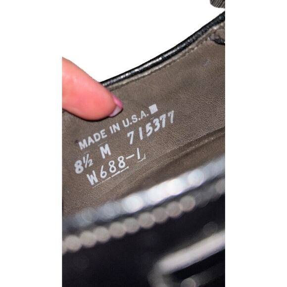 DEXTER USA Mens Black Leather Loafers Slip-On Tassels Wingtip Shoes SIZE‎ 8.5M - Picture 8 of 14